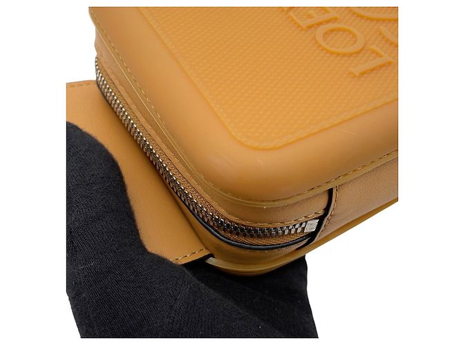 Borsa a tracolla Loewe Anagram Molded Sling Body Bag Cammello - vista 7