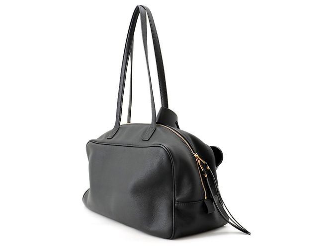 Borsa a tracolla Balenciaga in pelle nera Nero - vista 2