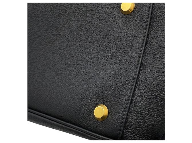 Borsa a tracolla Balenciaga in pelle nera Nero - vista 7
