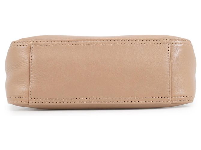 Borsa Balenciaga BB Soft Hobo in pelle beige - vista 3