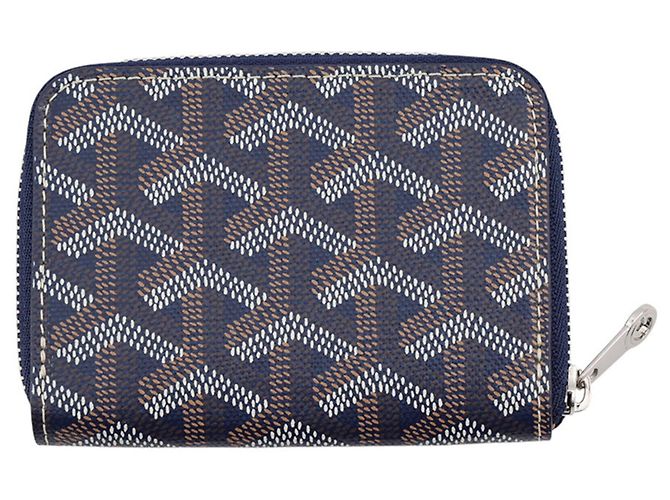 Goyard Matignon Mini Wallet/Coin Case Azul Azul marino - vista 3