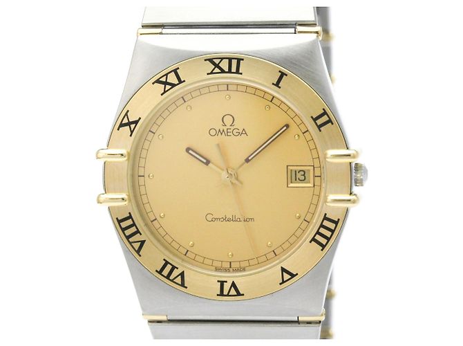 Omega Constellation Quartz Stainless Steel and Yellow Gold 33 - vista 2