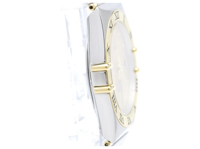 Omega Constellation Quartz Stainless Steel and Yellow Gold 33 - vista 4