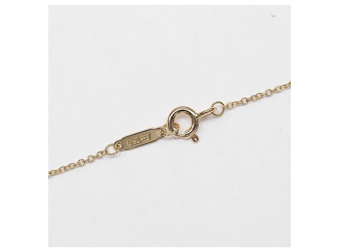 Pendente Crown Key Tiffany & Co. in oro giallo 18K e diamanti D'oro - vista 5
