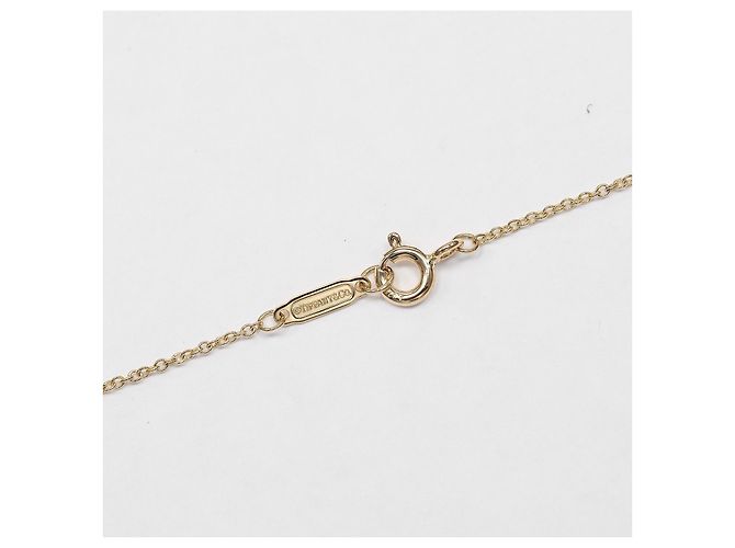 Pendente Crown Key Tiffany & Co. in oro giallo 18K e diamanti D'oro - vista 6