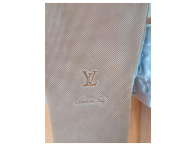 Sandali platform Louis Vuitton Monogram argentati Argento - vista 6