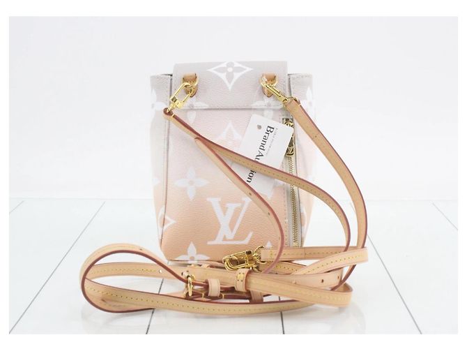 Louis Vuitton Pochette Felicie Monogram Gradient Bianco Beige - vista 2