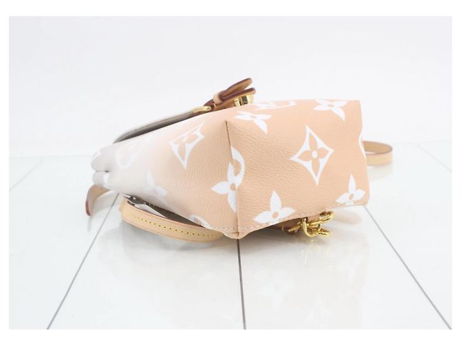 Louis Vuitton Pochette Felicie Monogram Gradient Bianco Beige - vista 5