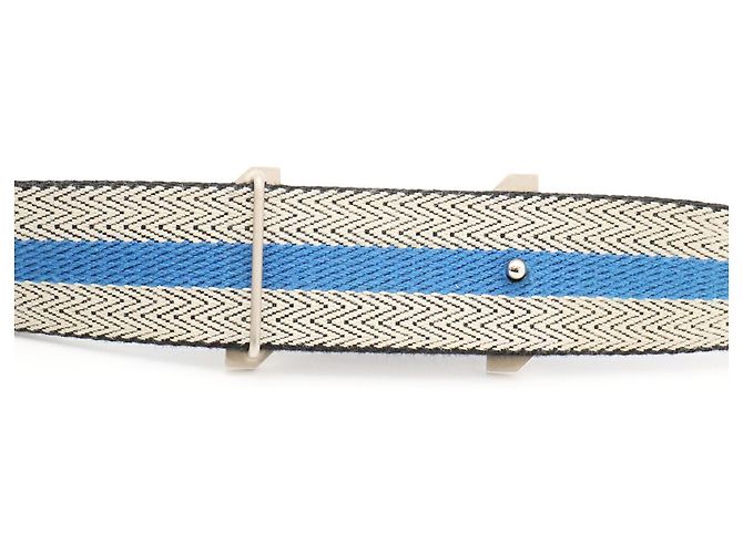 Hermès Hermes H-buckle Wendelgürtel Blau Grau Marineblau - Ansicht 5