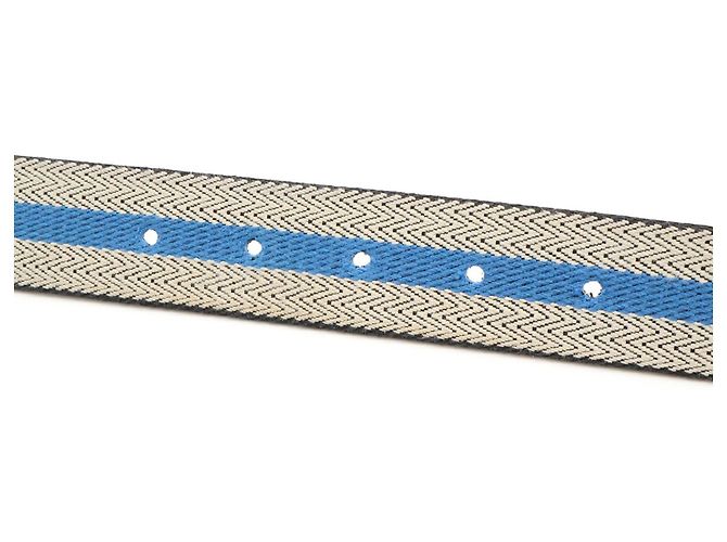 Hermès Hermes H-buckle Wendelgürtel Blau Grau Marineblau - Ansicht 7
