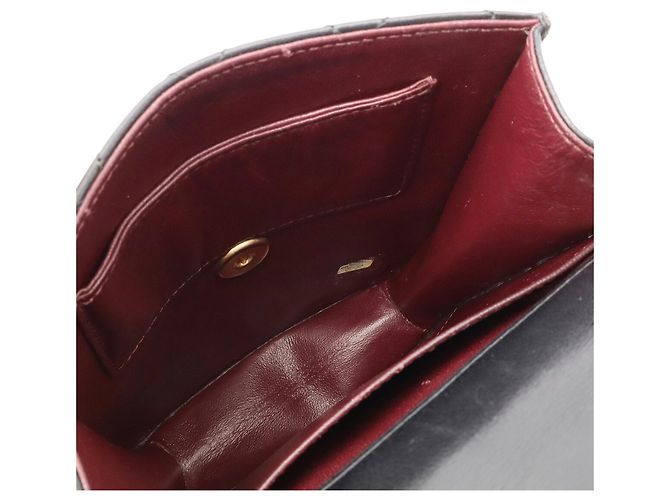 Borsa a tracolla Pochette Chanel Matelassé Coco Mark Chain Nero - vista 9