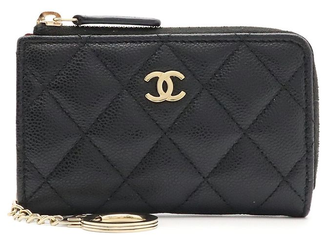 Monedero Chanel Matelassé Negro - vista 2