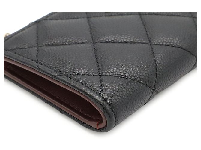 Monedero Chanel Matelassé Negro - vista 4