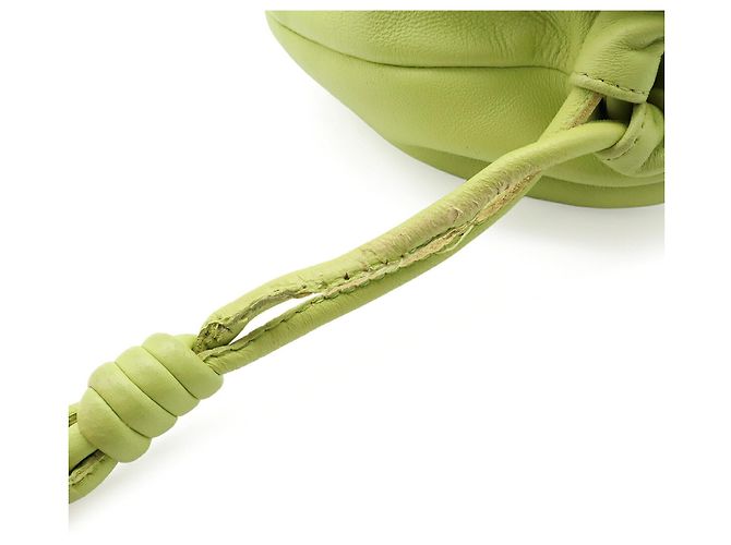 Borsa a tracolla Mini LOEWE Flamenco Verde chiaro - vista 7