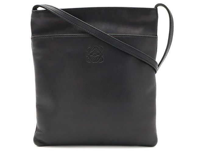 Borsa a tracolla Loewe Anagram Pochette Nero - vista 2