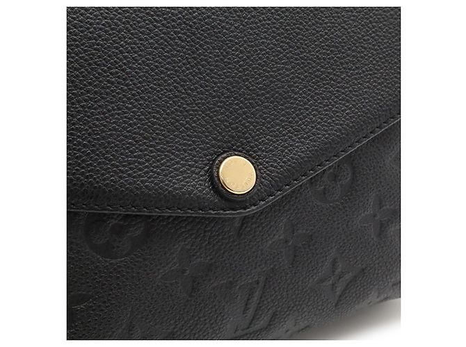 Borsa a tracolla Louis Vuitton Monogram Empreinte Twice Nero - vista 6