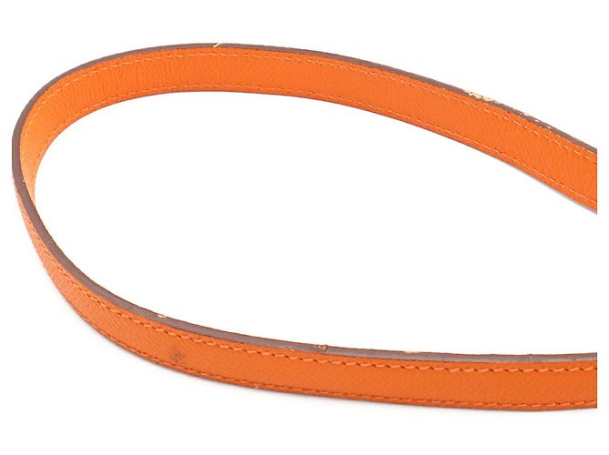 Hermès Borsa a tracolla Hermes Vespa TPM Arancione - vista 5