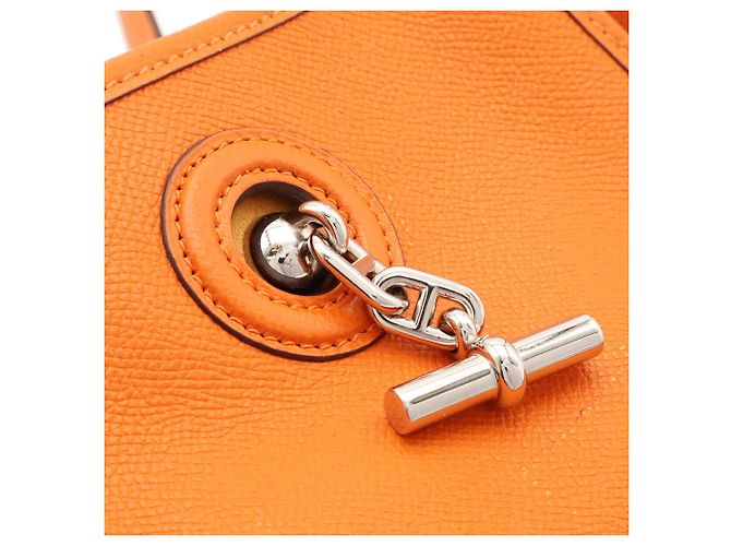 Hermès Borsa a tracolla Hermes Vespa TPM Arancione - vista 6