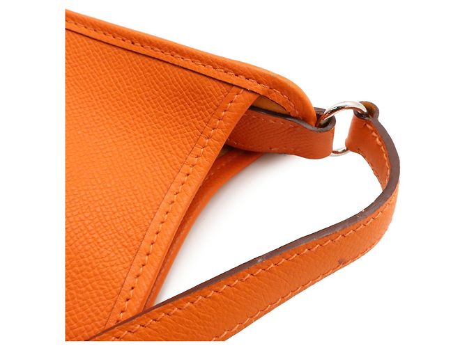 Hermès Borsa a tracolla Hermes Vespa TPM Arancione - vista 7
