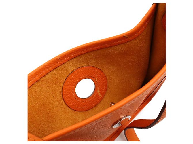 Hermès Borsa a tracolla Hermes Vespa TPM Arancione - vista 8