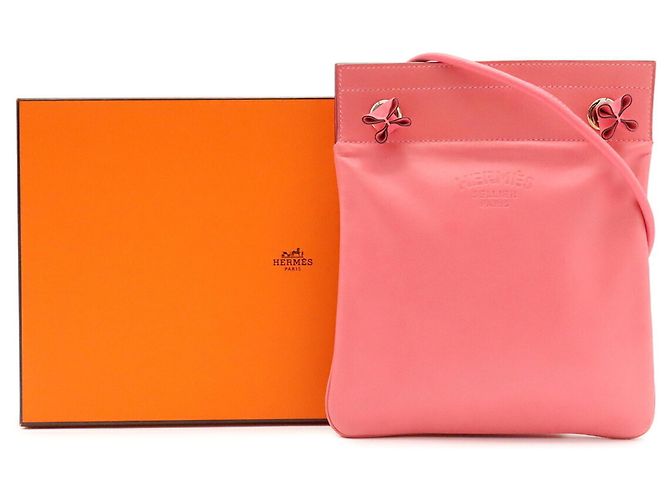 Hermès Hermes Sac Aline Mini Shoulder Bag Rosa - vista 9