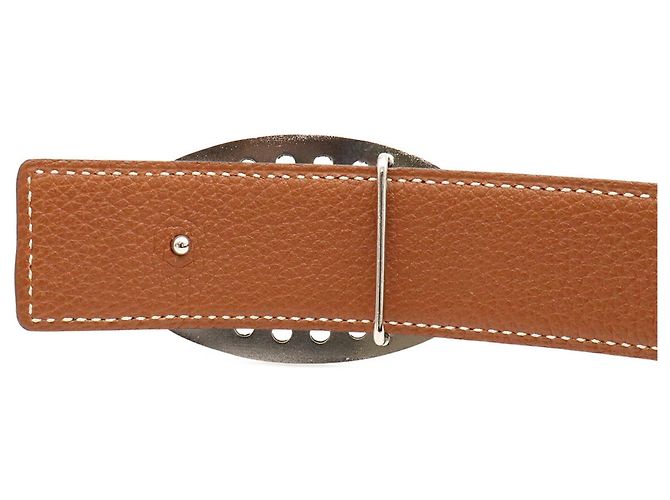 Hermès Hermes Evelyne Wendelgürtel Braun Schwarz - Ansicht 5