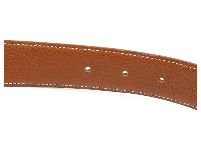 Hermès Hermes Evelyne Wendelgürtel Braun Schwarz - Ansicht 8