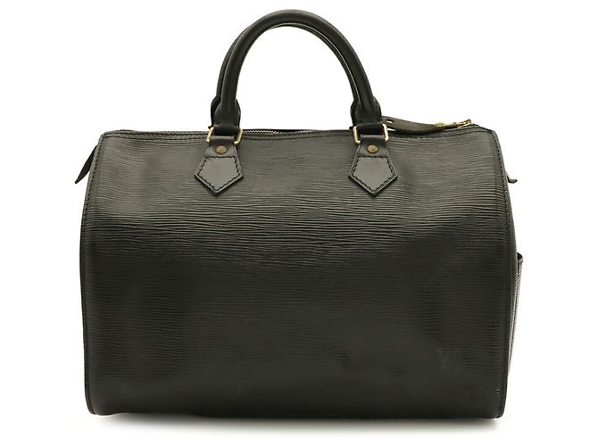 Louis Vuitton Epi Speedy 30 Handtasche Schwarz - Ansicht 2