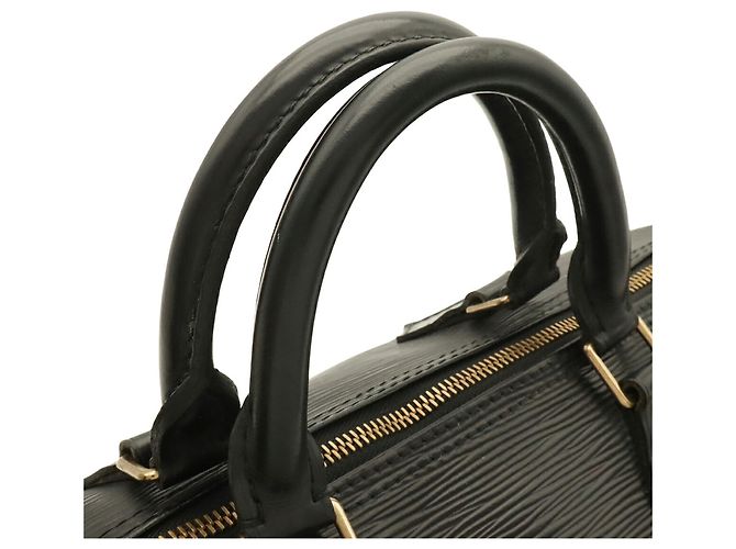 Louis Vuitton Epi Speedy 30 Handtasche Schwarz - Ansicht 5