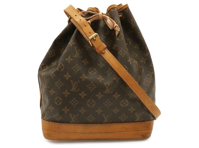 Borsa a tracolla Louis Vuitton Monogram Noe Marrone - vista 2