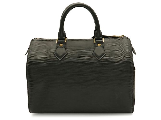 Borsa Louis Vuitton Epi Speedy 25 Nero - vista 2