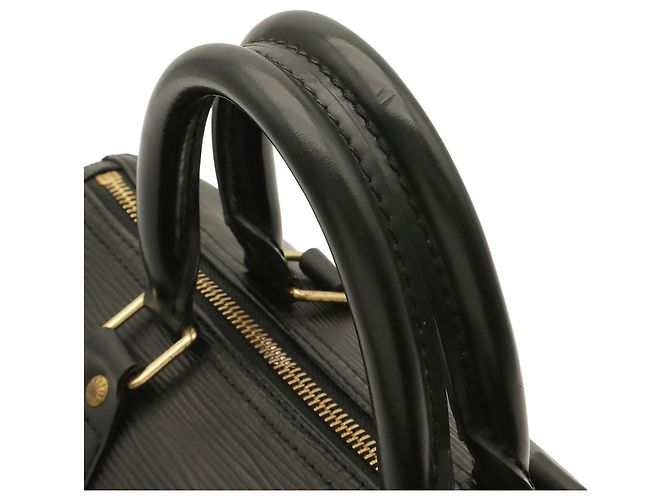 Borsa Louis Vuitton Epi Speedy 25 Nero - vista 5
