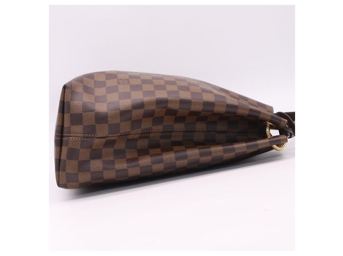 Borsa Louis Vuitton Damier Graceful MM Marrone Beige - vista 11