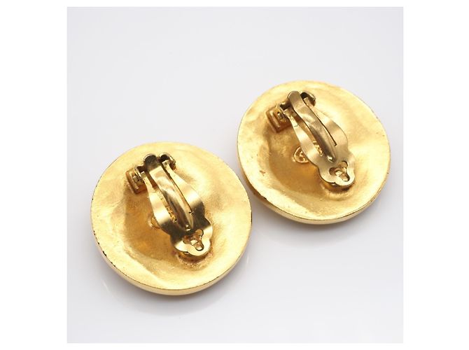 Orecchini a clip Chanel Coco Mark D'oro - vista 4