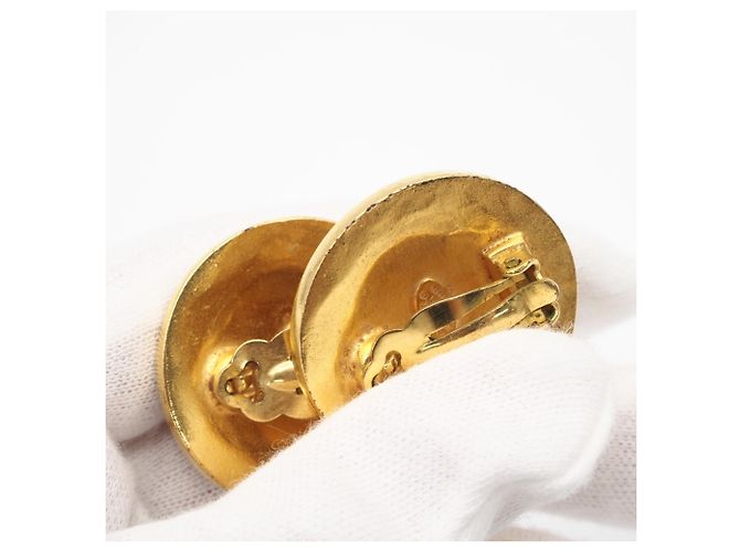 Orecchini a clip Chanel Coco Mark D'oro - vista 9