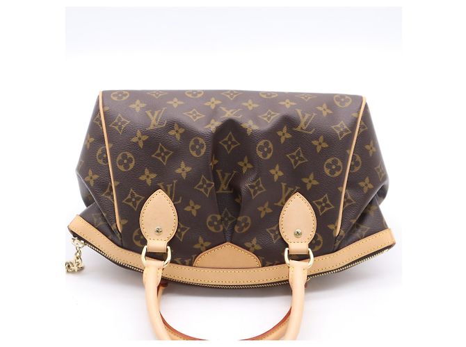 Borsa Louis Vuitton Monogram Tivoli PM Marrone Beige - vista 10