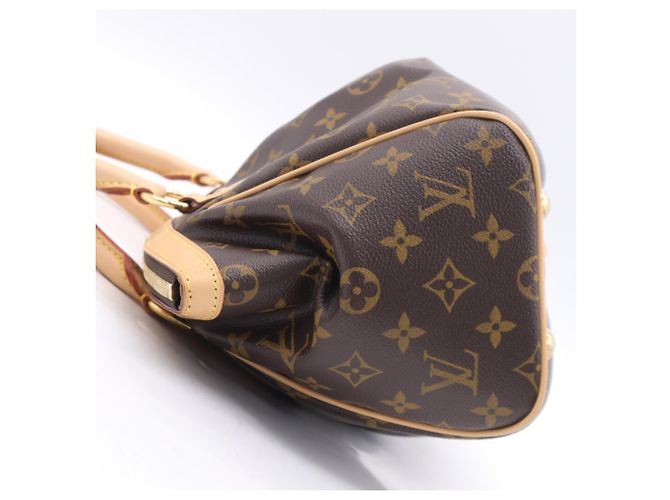 Borsa Louis Vuitton Monogram Tivoli PM Marrone Beige - vista 12