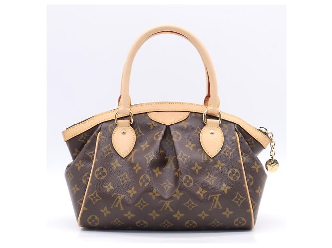 Borsa Louis Vuitton Monogram Tivoli PM Marrone Beige - vista 2