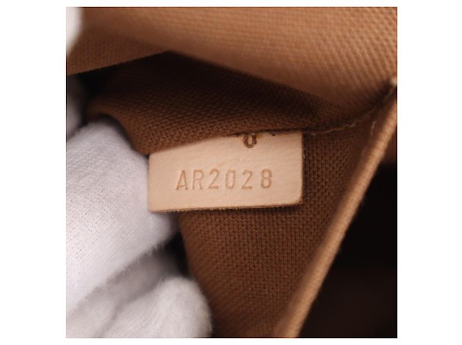 Borsa Louis Vuitton Monogram Tivoli PM Marrone Beige - vista 20