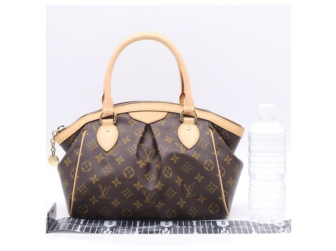 Borsa Louis Vuitton Monogram Tivoli PM Marrone Beige - vista 3