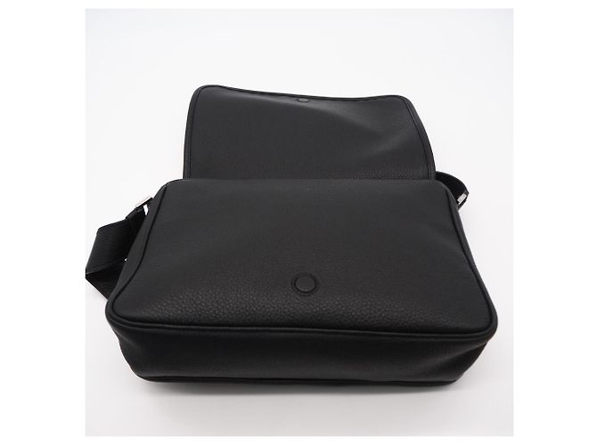 Borsa a tracolla Prada in pelle di vitello nera Nero - vista 10