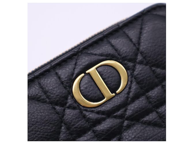 Cartera Christian Dior Caro Scarlet Negro - vista 11