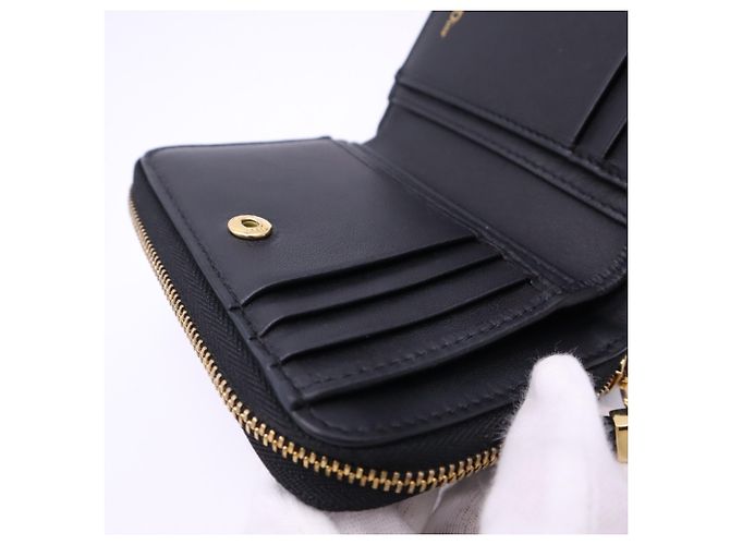 Cartera Christian Dior Caro Scarlet Negro - vista 14