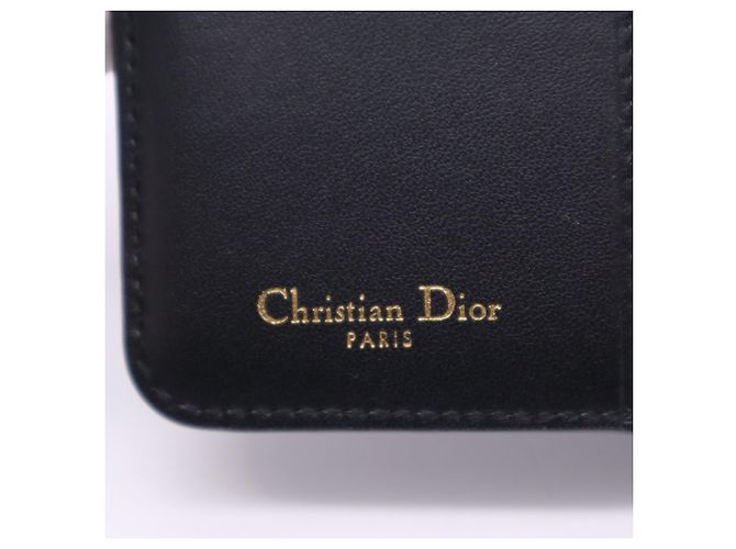 Cartera Christian Dior Caro Scarlet Negro - vista 16