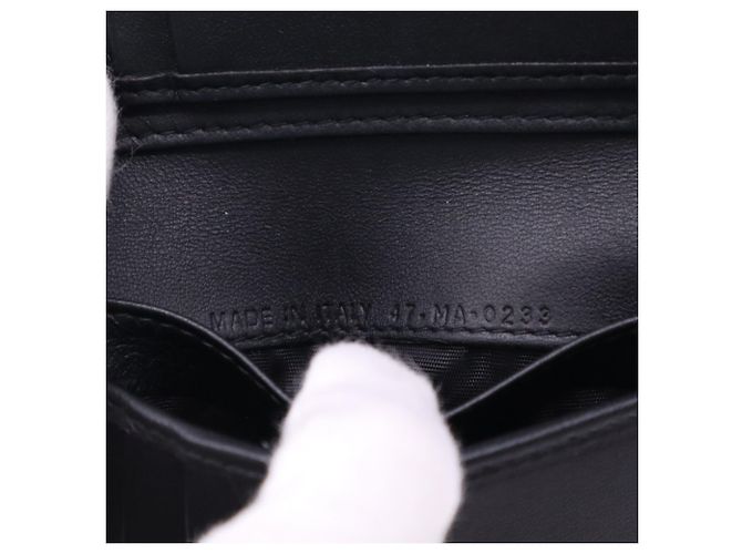 Cartera Christian Dior Caro Scarlet Negro - vista 17