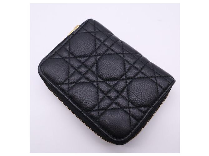 Cartera Christian Dior Caro Scarlet Negro - vista 2