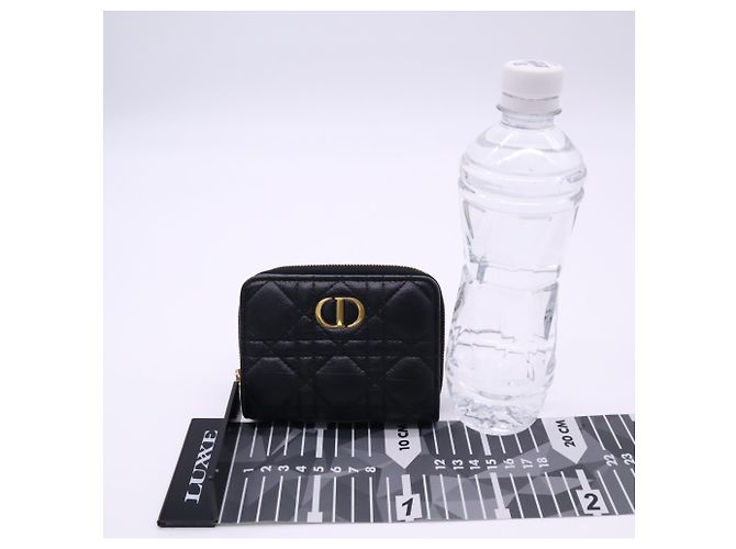 Cartera Christian Dior Caro Scarlet Negro - vista 3