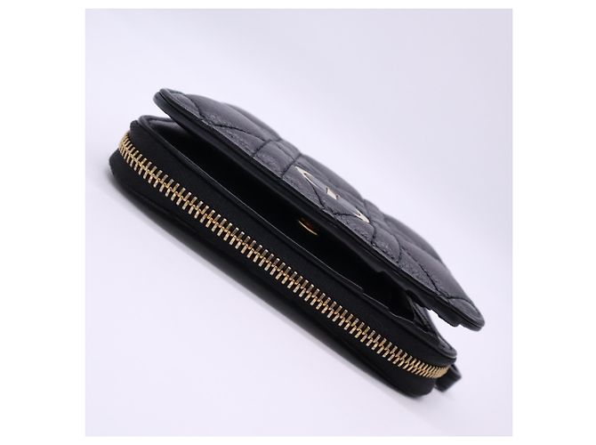 Cartera Christian Dior Caro Scarlet Negro - vista 7