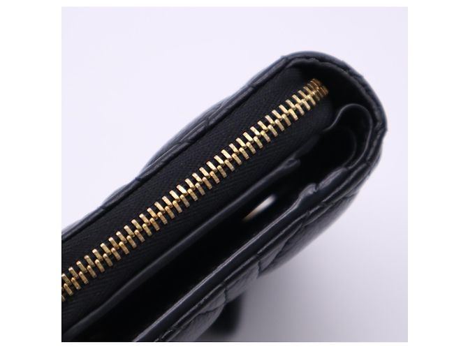 Cartera Christian Dior Caro Scarlet Negro - vista 9
