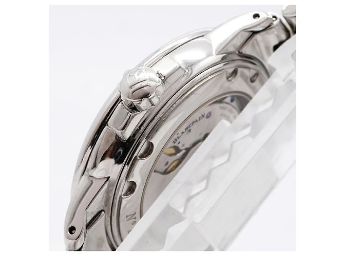 Orologio da uomo Blancpain Leman 2150-1127-71 Quadrante Bianco - vista 10
